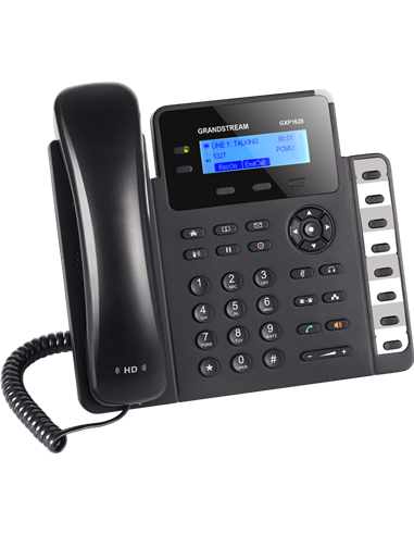 Telefon IP Grandstream GXP1628, Negru