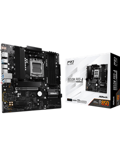 Placă de bază ASRock B850M Pro-A, AM5, AMD B850, Micro-ATX