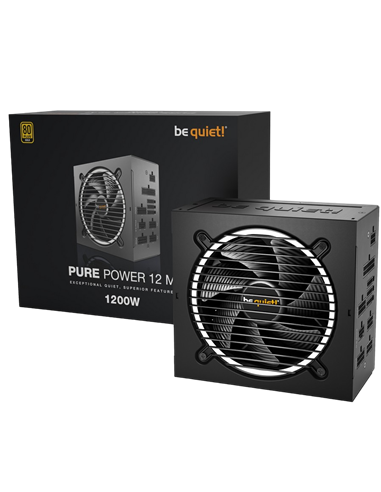 Sursă Alimentare PC be quiet! PURE POWER 12 M, 1200W, ATX, Complet modular