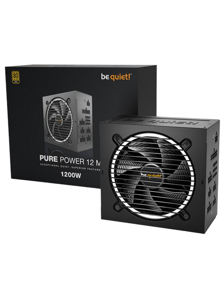 Sursă Alimentare PC be quiet! PURE POWER 12 M, 1200W, ATX, Complet modular