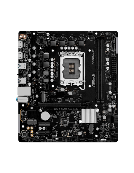 Материнская плата ASRock B860M-H2, LGA1851, Intel B860, Micro-ATX