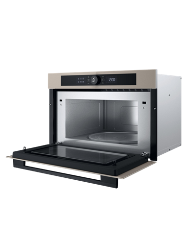 Cuptor cu microunde Whirlpool WMD54MBG, Bej