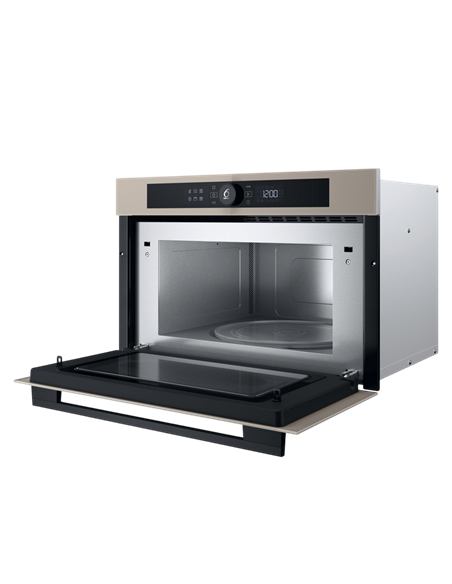 Cuptor cu microunde Whirlpool WMD54MBG, Bej