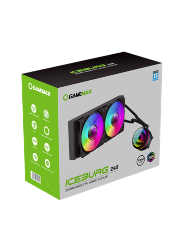 Кулер для процессора Gamemax IceBurg 240 Infinity