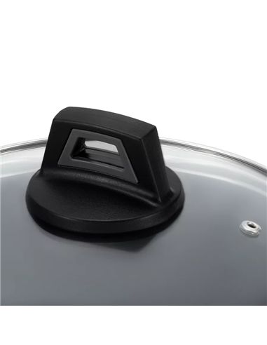 Cratiță Polaris Graphit-24C, 4,2L, 24cm, Grafit