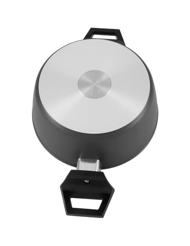 Cratiță Polaris Graphit-24C, 4,2L, 24cm, Grafit