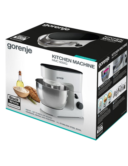 Robot de bucătărie Gorenje MMC600XG, Alb