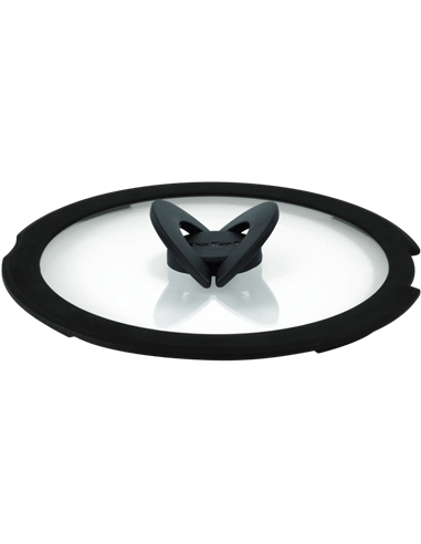 Крышка Tefal L9846653, 26см, Чёрный