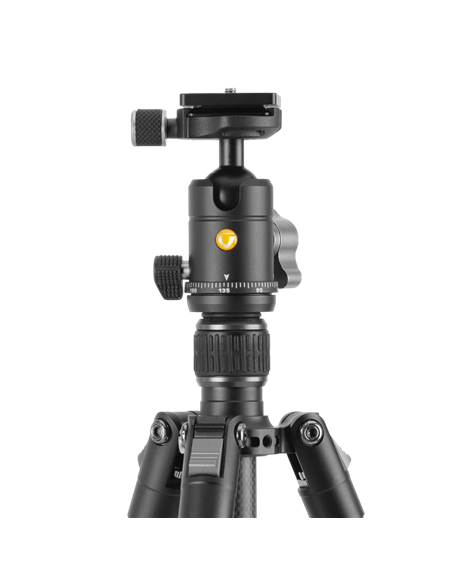 Штатив для видеокамер Vanguard VESTA GO 234CB, Шаровая Головка, Чёрный