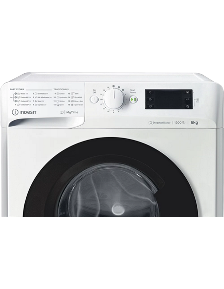Стиральная машина Indesit MTWSE 61294 WK EE, 6кг, Белый