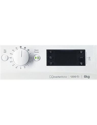 Стиральная машина Indesit MTWSE 61294 WK EE, 6кг, Белый