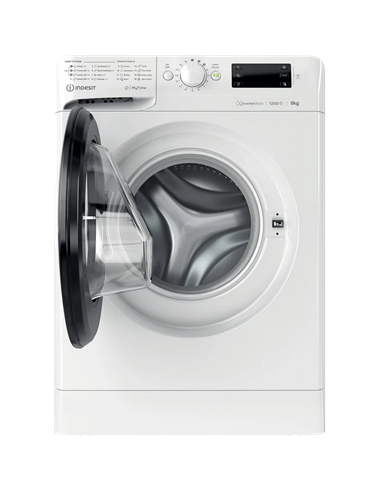 Mașină de spălat Indesit MTWSE 61294 WK EE, 6kg, Alb