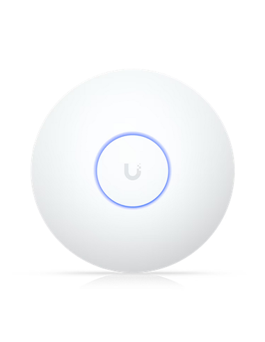 Беспроводная точка доступа Ubiquiti U7-LR, 5 ГГц: до 4300 Мбит/с; 2,4 ГГц: до 688 Мбит/с, Белый