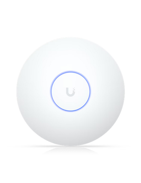 Беспроводная точка доступа Ubiquiti U7-LR, 5 ГГц: до 4300 Мбит/с; 2,4 ГГц: до 688 Мбит/с, Белый