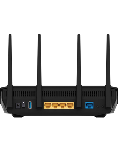 Router fără fir ASUS RT-AX5400, Negru