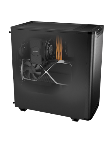 Carcasă PC be quiet! Pure Base 501 Airflow, Midi-Tower, Fără PSU, Alb