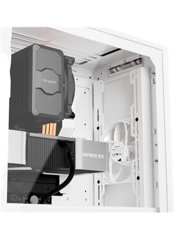 Carcasă PC be quiet! Pure Base 501 Airflow, Midi-Tower, Fără PSU, Alb