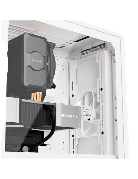 Carcasă PC be quiet! Pure Base 501 Airflow, Midi-Tower, Fără PSU, Alb