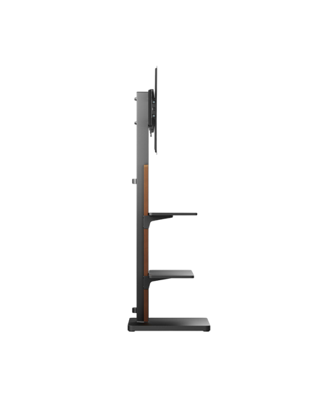 Подставка под телевизор на ножке Reflecta Elegant 75BWS2, Чёрный