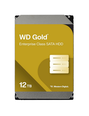 Жесткий диск Western Digital WD Gold, 3.5", 12 ТБ <WD122KRYZ>
