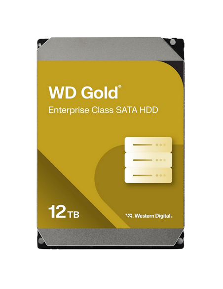 Жесткий диск Western Digital WD Gold, 3.5", 12 ТБ <WD122KRYZ>