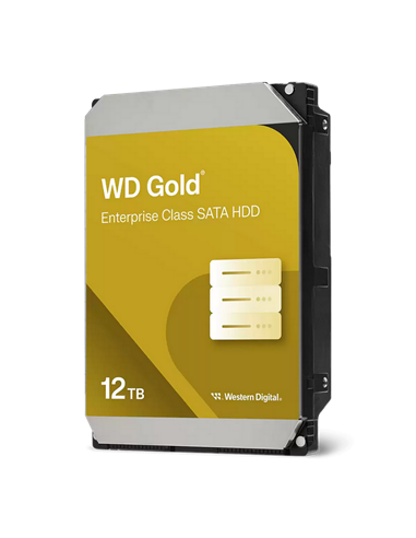 Жесткий диск Western Digital WD Gold, 3.5", 12 ТБ <WD122KRYZ>