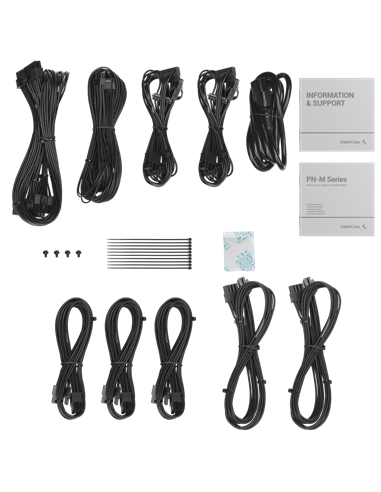 Sursă Alimentare PC Deepcool PN1000M, 1000W, ATX, Complet modular