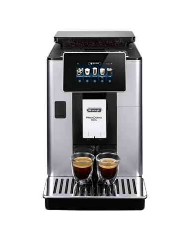 Кофемашина De'Longhi ECAM610.55.SB, Серебристый|Черный