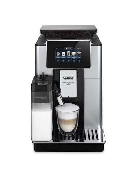 Кофемашина De'Longhi ECAM610.55.SB, Серебристый|Черный