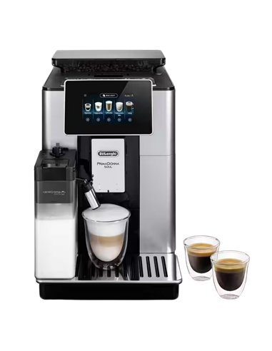 Кофемашина De'Longhi ECAM610.55.SB, Серебристый|Черный