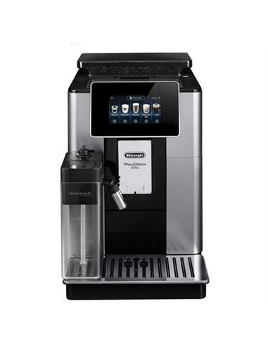Кофемашина De'Longhi ECAM610.55.SB, Серебристый|Черный