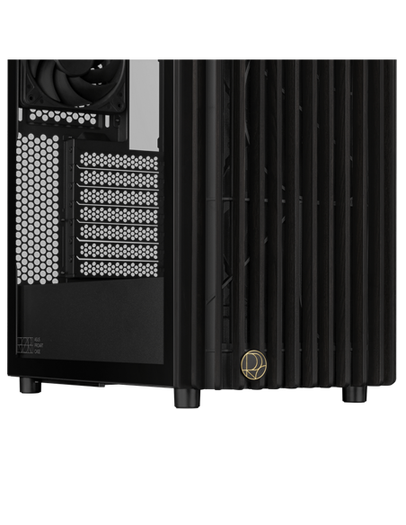 Компьютерный корпус ASUS ProArt PA401 Wood TG, Midi-Tower, Без блока питания, Чёрный Компьютерный корпус ASUS ProArt PA401 Wood TG, Midi-Tower, Без блока питания, Чёрный