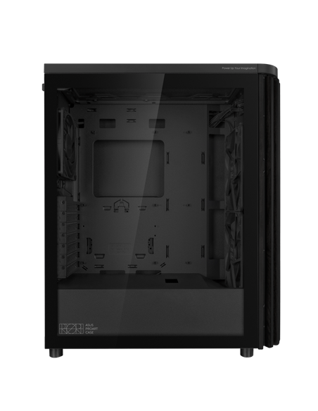 Компьютерный корпус ASUS ProArt PA401 Wood TG, Midi-Tower, Без блока питания, Чёрный Компьютерный корпус ASUS ProArt PA401 Wood TG, Midi-Tower, Без блока питания, Чёрный