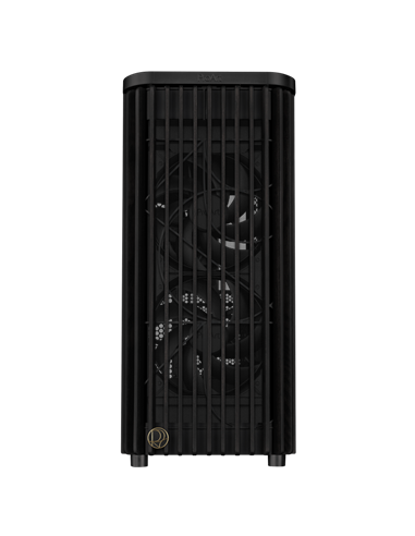 Carcasă PC ASUS ProArt PA401 Wood TG, Midi-Tower, Fără PSU, Negru