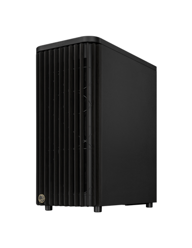 Carcasă PC ASUS ProArt PA401 Wood TG, Midi-Tower, Fără PSU, Negru
