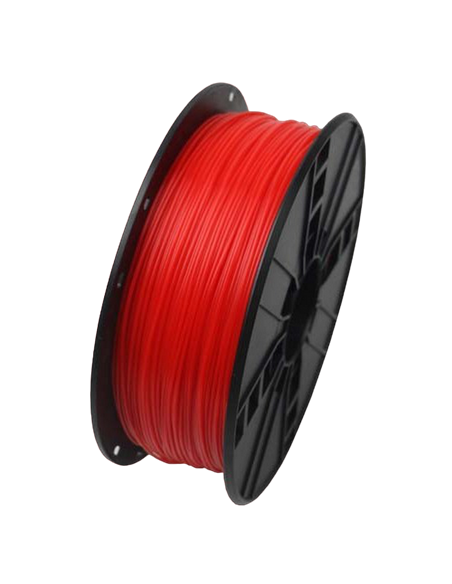 Filament pentru imprimantă 3D Gembird 3DP-PLA1.75-01-FR, PLA, Roșu Fluorescent, 1.75 mm, 1kg