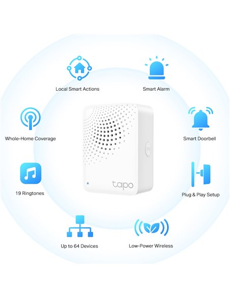Центр управления TP-LINK Tapo H100, Белый