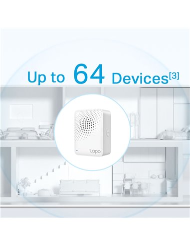 Smart Hub TP-LINK Tapo H100, Alb