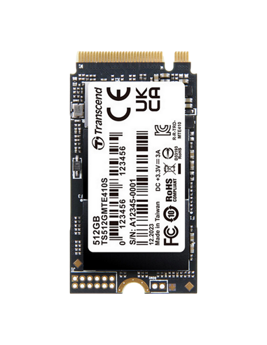 Накопитель SSD Transcend MTE410S, 512Гб, TS512GMTE410S