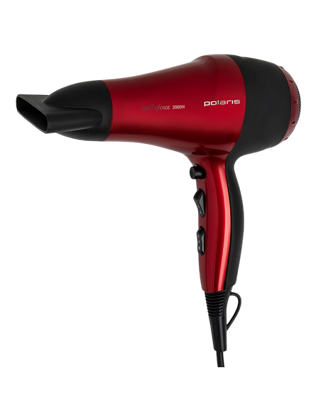 Uscător de păr Polaris PHD 2077i, 2000 W, Rosu | Negru