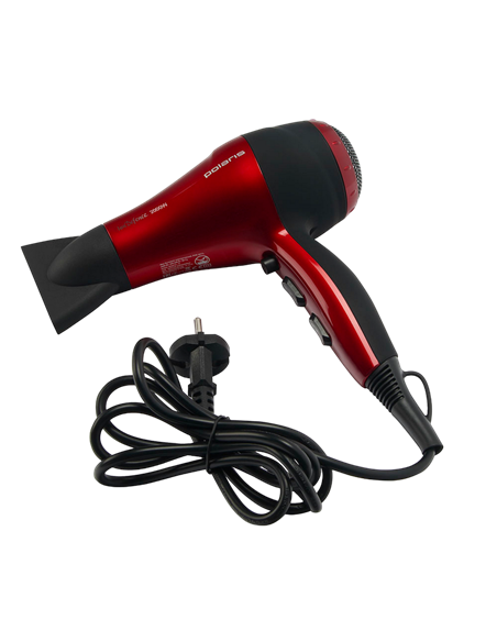 Фен Polaris PHD 2077i, 2000 Вт, Красный | Черный Фен Polaris PHD 2077i, 2000 Вт, Красный | Черный