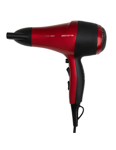 Uscător de păr Polaris PHD 2077i, 2000 W, Rosu | Negru