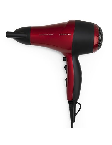 Uscător de păr Polaris PHD 2077i, 2000 W, Rosu | Negru
