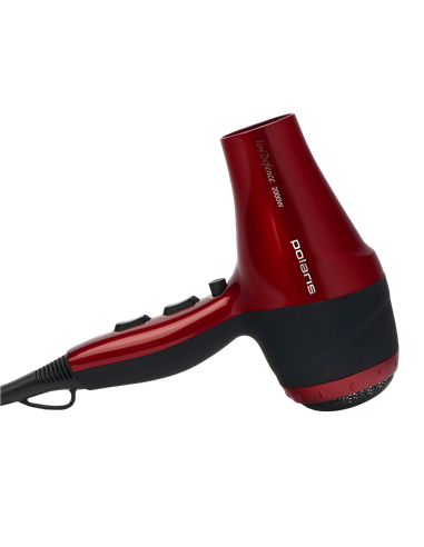 Uscător de păr Polaris PHD 2077i, 2000 W, Rosu | Negru