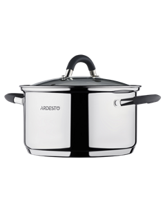 Кастрюля Ardesto AR1936CS, 3,4л, 20см, Нержавеющая сталь