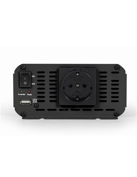 Invertor Auto Energenie EG-PWC800-01, 800W, Argintiu Invertor Auto Energenie EG-PWC800-01, 800W, Argintiu