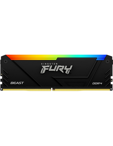 Memorie RAM Kingston FURY Beast RGB, DDR4 SDRAM, 3600 MHz, 32 GB, KF436C18BB2AK2/32