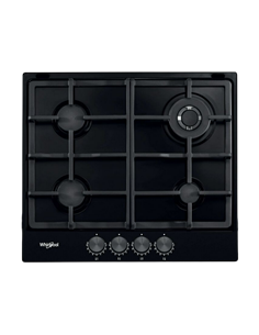 Газовая варочная панель Whirlpool TKRL 661 NB, Чёрный