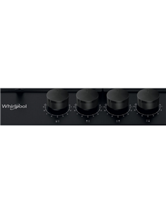Plită pe gaz Whirlpool TKRL 661 NB, Negru 2