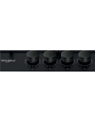 Газовая варочная панель Whirlpool TKRL 661 NB, Чёрный